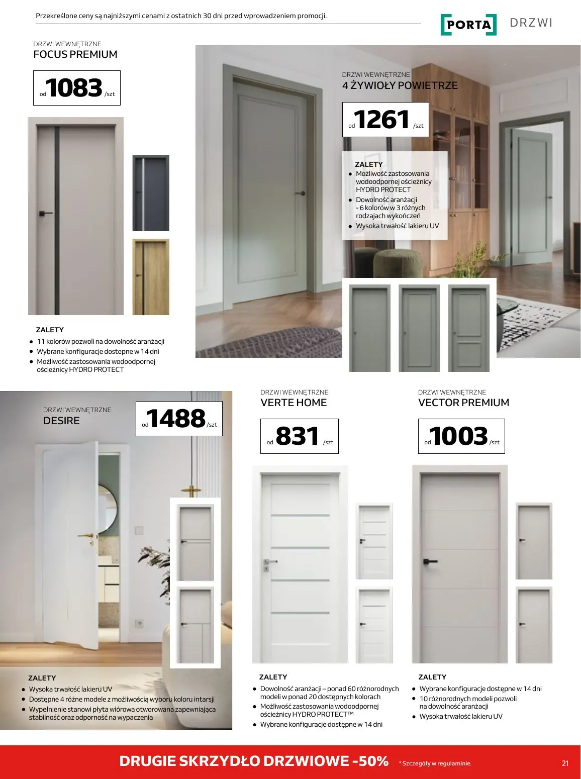 gazetka promocyjna KOMFORT Obudź staysfakcję na wiosnę - Strona 21