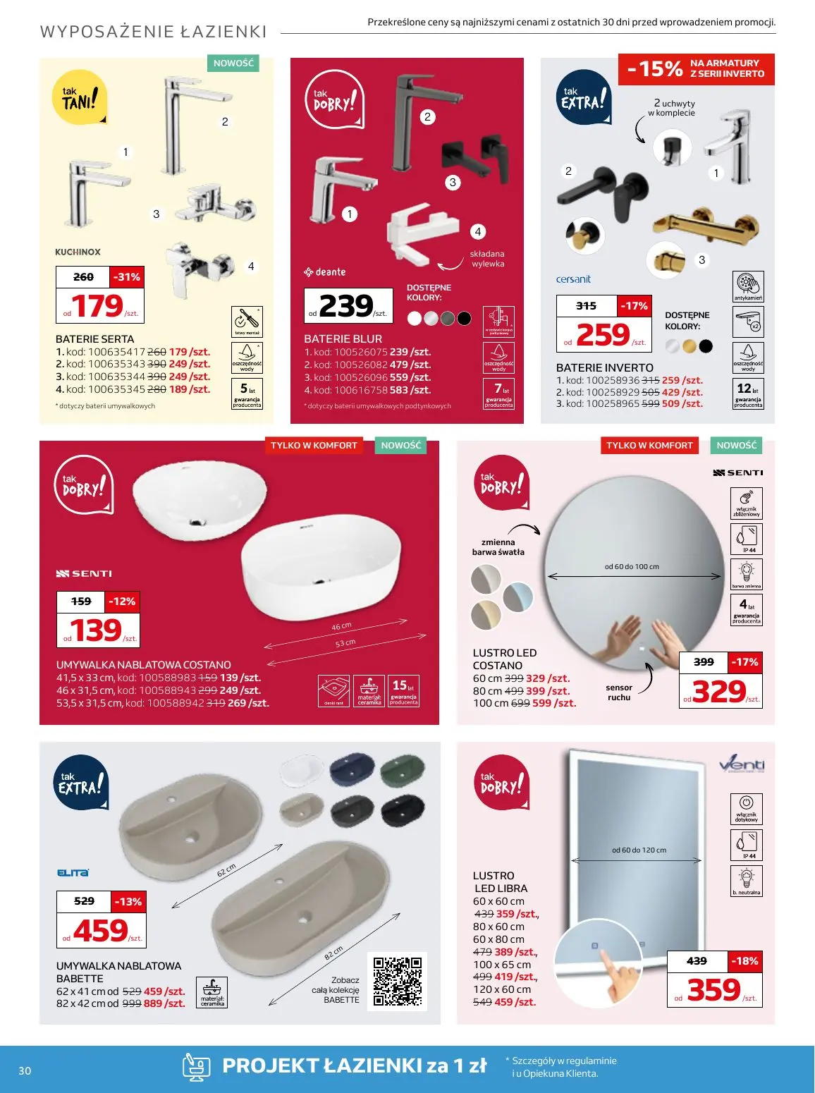 gazetka promocyjna KOMFORT Obudź staysfakcję na wiosnę - Strona 30