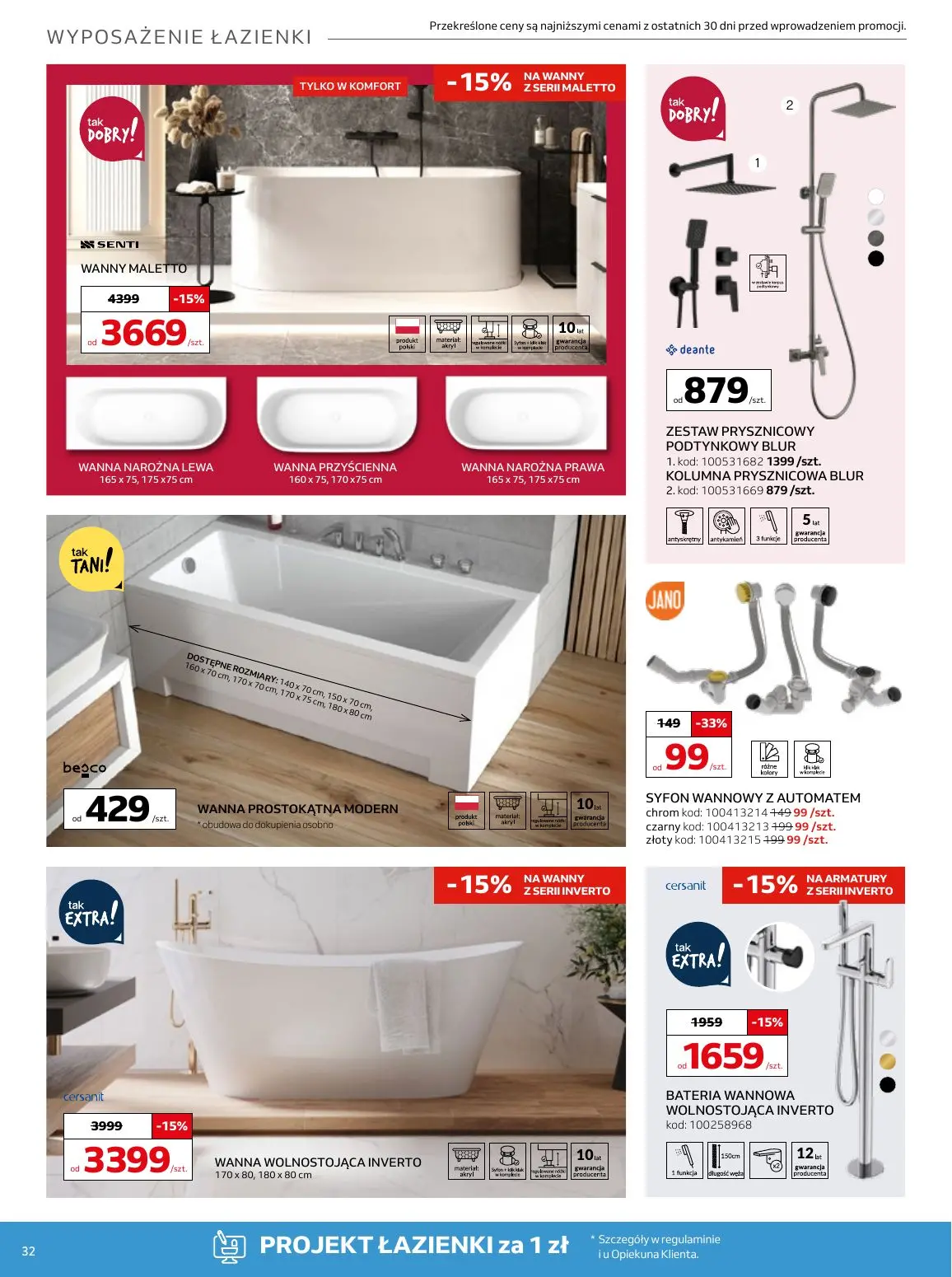 gazetka promocyjna KOMFORT Obudź staysfakcję na wiosnę - Strona 32