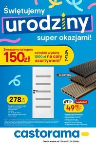 Gazetka promocyjna castorama, ważna od 2026-04-07 do 2026-04-21.