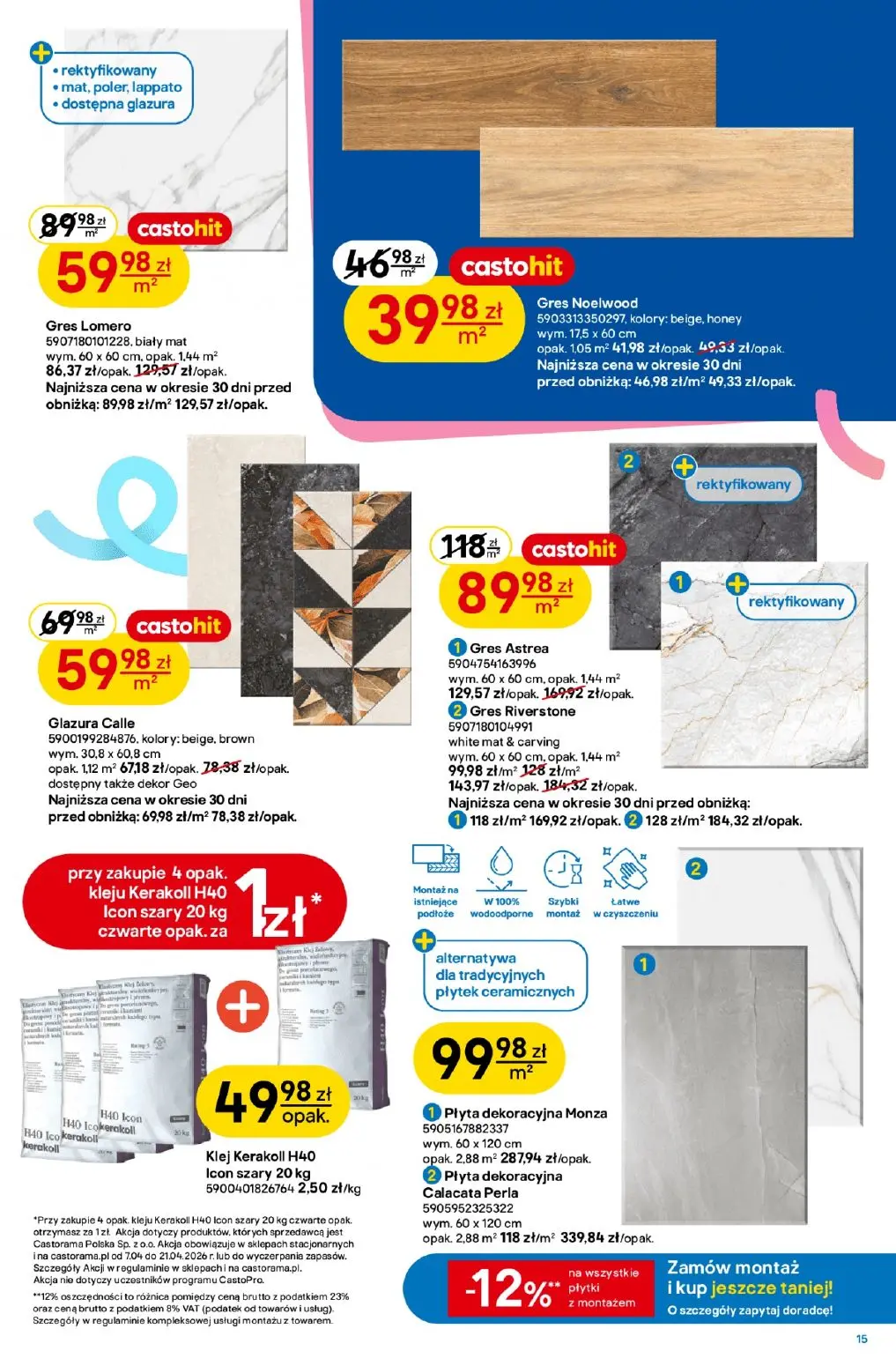 gazetka promocyjna castorama Świętujemy urodziny - Strona 15