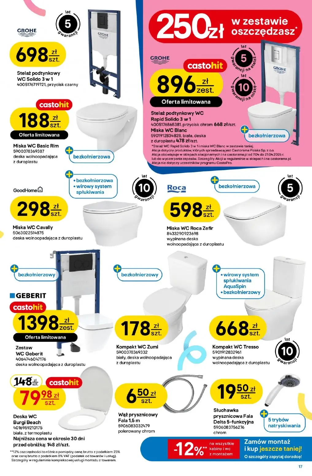 gazetka promocyjna castorama Świętujemy urodziny - Strona 17