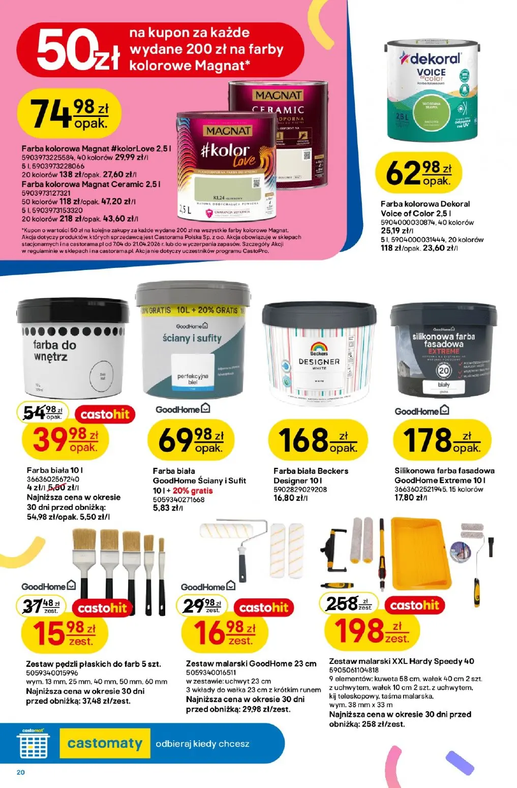 gazetka promocyjna castorama Świętujemy urodziny - Strona 20