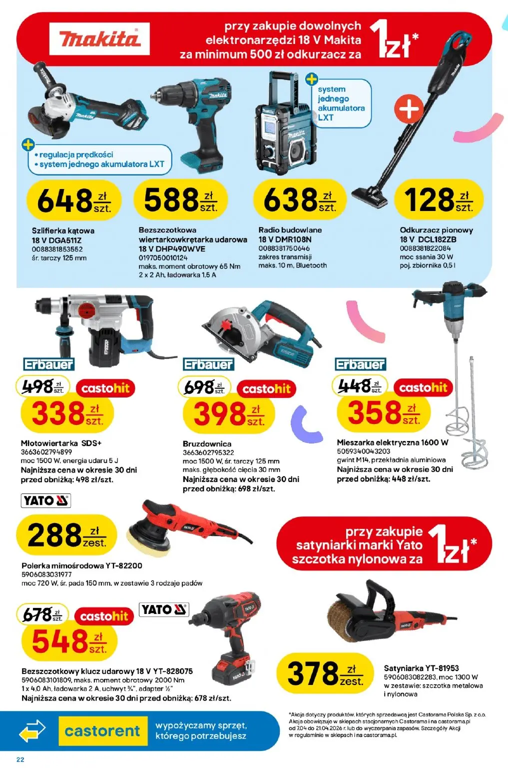 gazetka promocyjna castorama Świętujemy urodziny - Strona 22