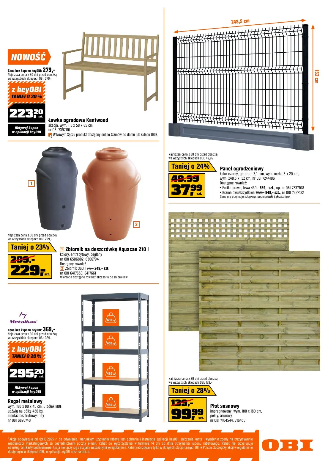 gazetka promocyjna OBI Stworzone do spędzania czasu w ogrodzie - Strona 5