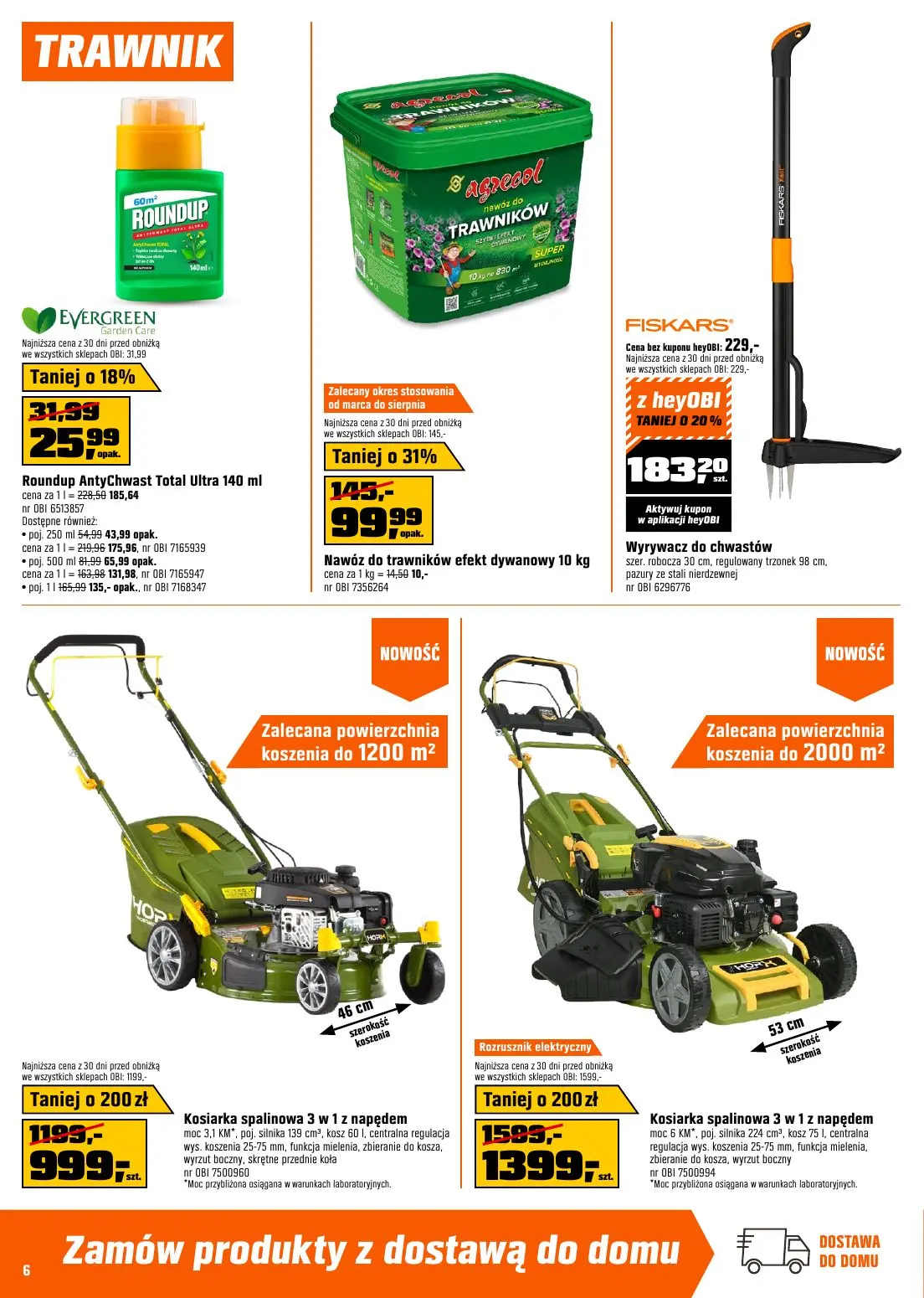 gazetka promocyjna OBI Stworzone do spędzania czasu w ogrodzie - Strona 6