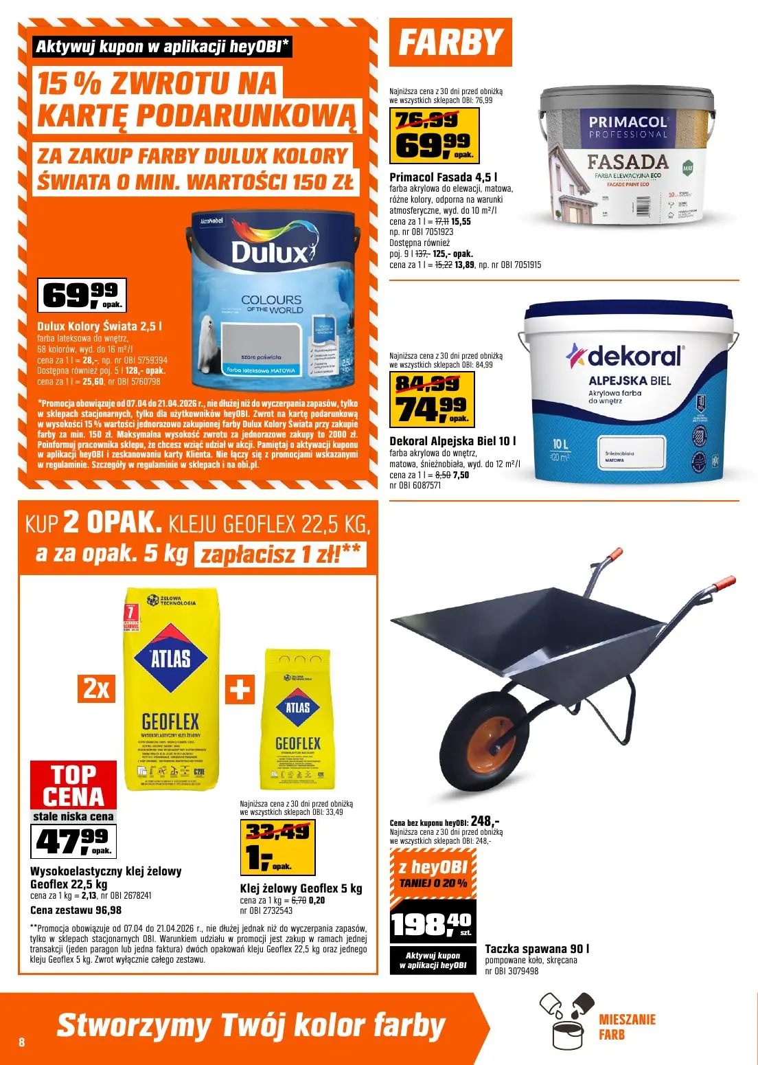 gazetka promocyjna OBI Stworzone do spędzania czasu w ogrodzie - Strona 8