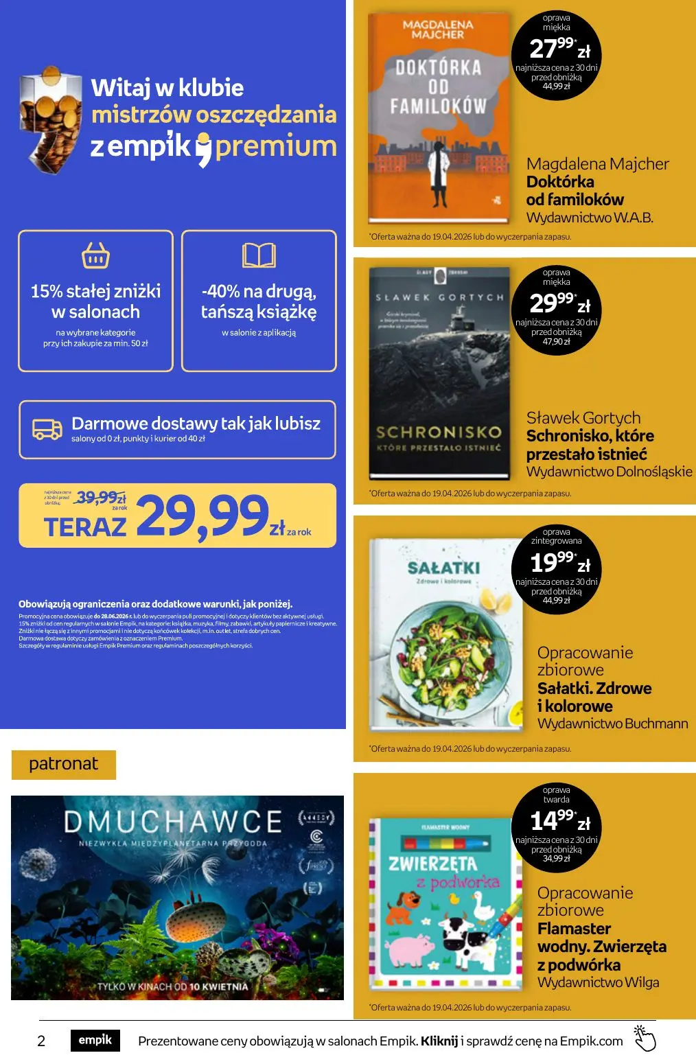 gazetka promocyjna Empik Tom kultury - Strona 2