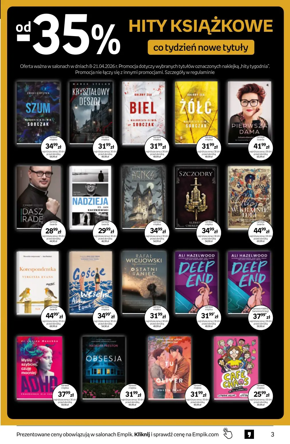gazetka promocyjna Empik Tom kultury - Strona 3