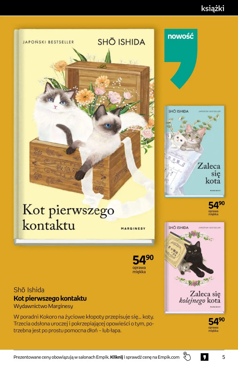 gazetka promocyjna Empik Tom kultury - Strona 5