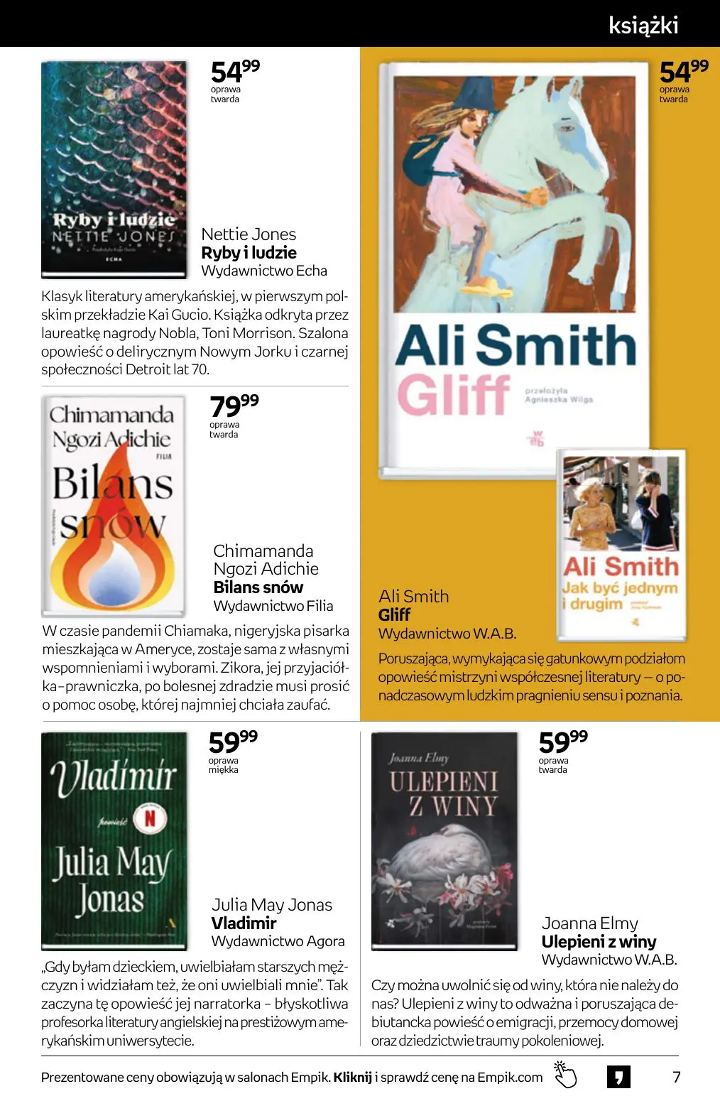 gazetka promocyjna Empik Tom kultury - Strona 7