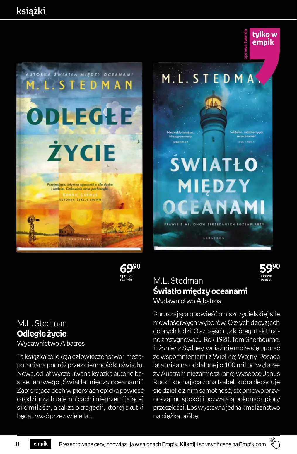 gazetka promocyjna Empik Tom kultury - Strona 8