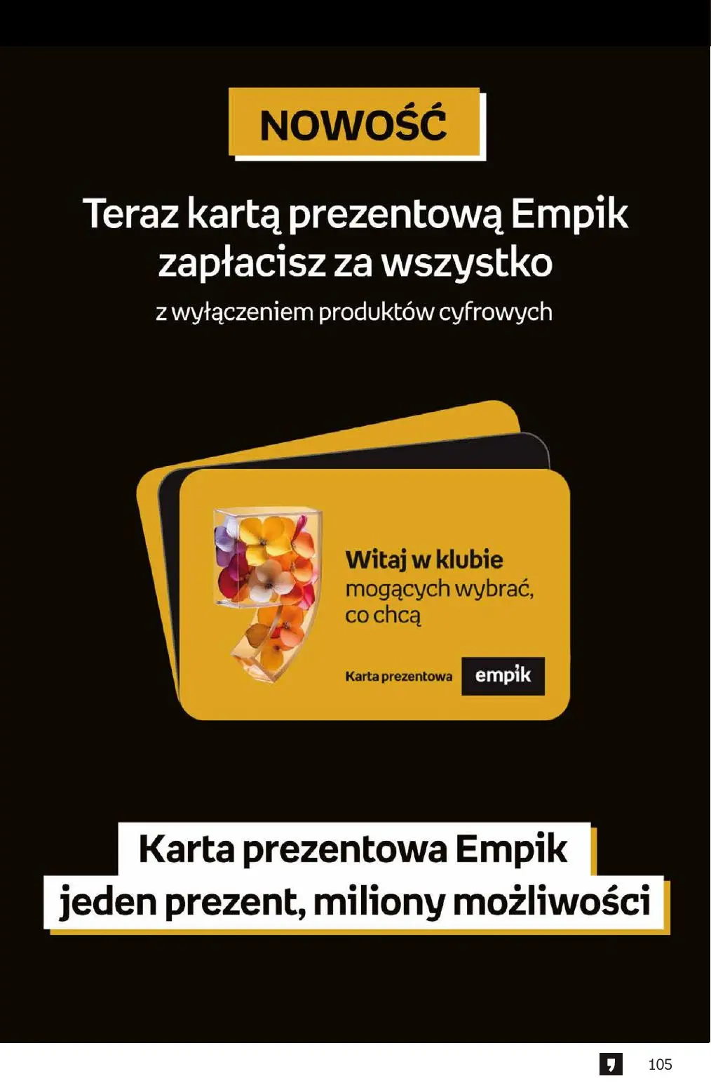 gazetka promocyjna Empik Tom kultury - Strona 105