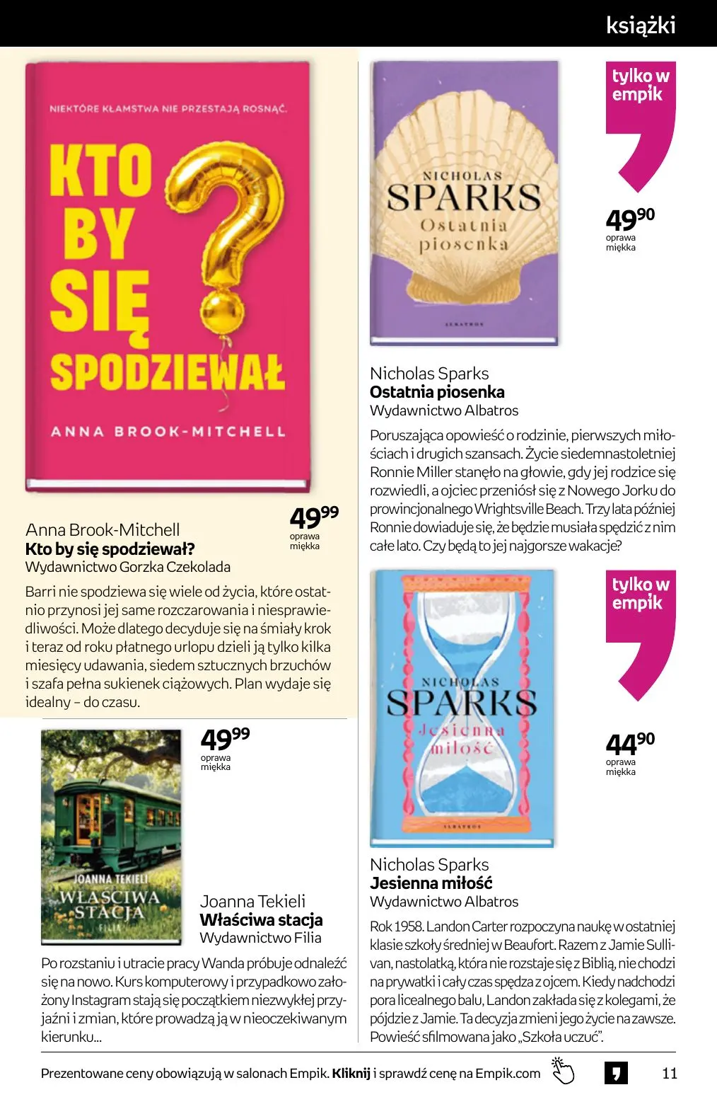 gazetka promocyjna Empik Tom kultury - Strona 11