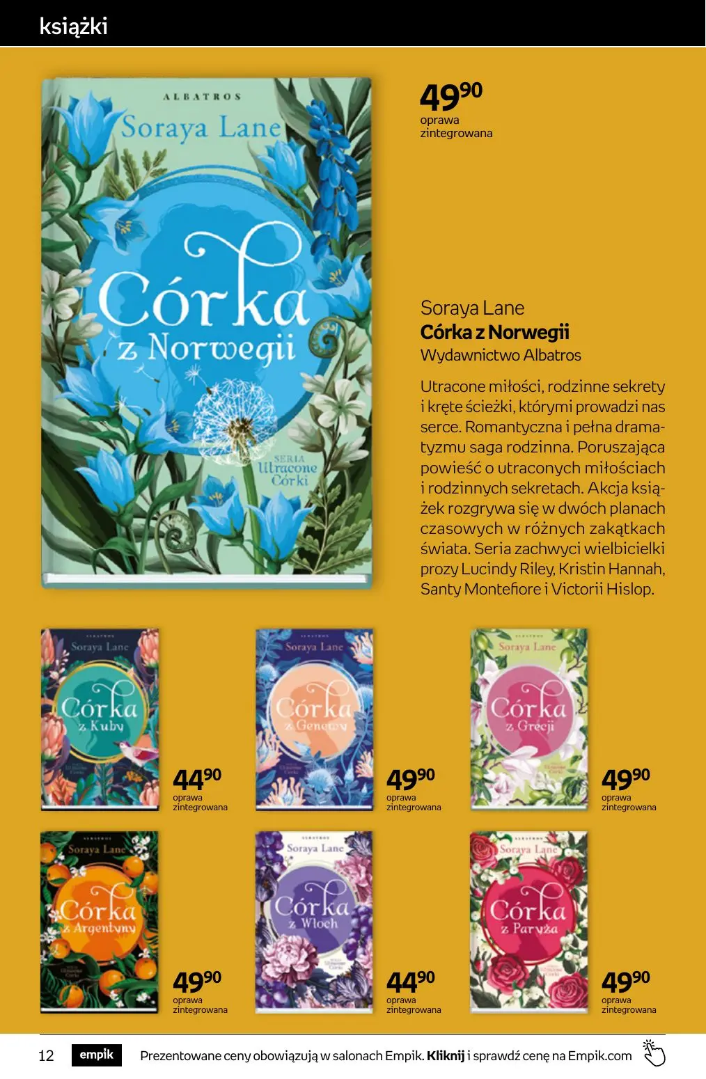 gazetka promocyjna Empik Tom kultury - Strona 12