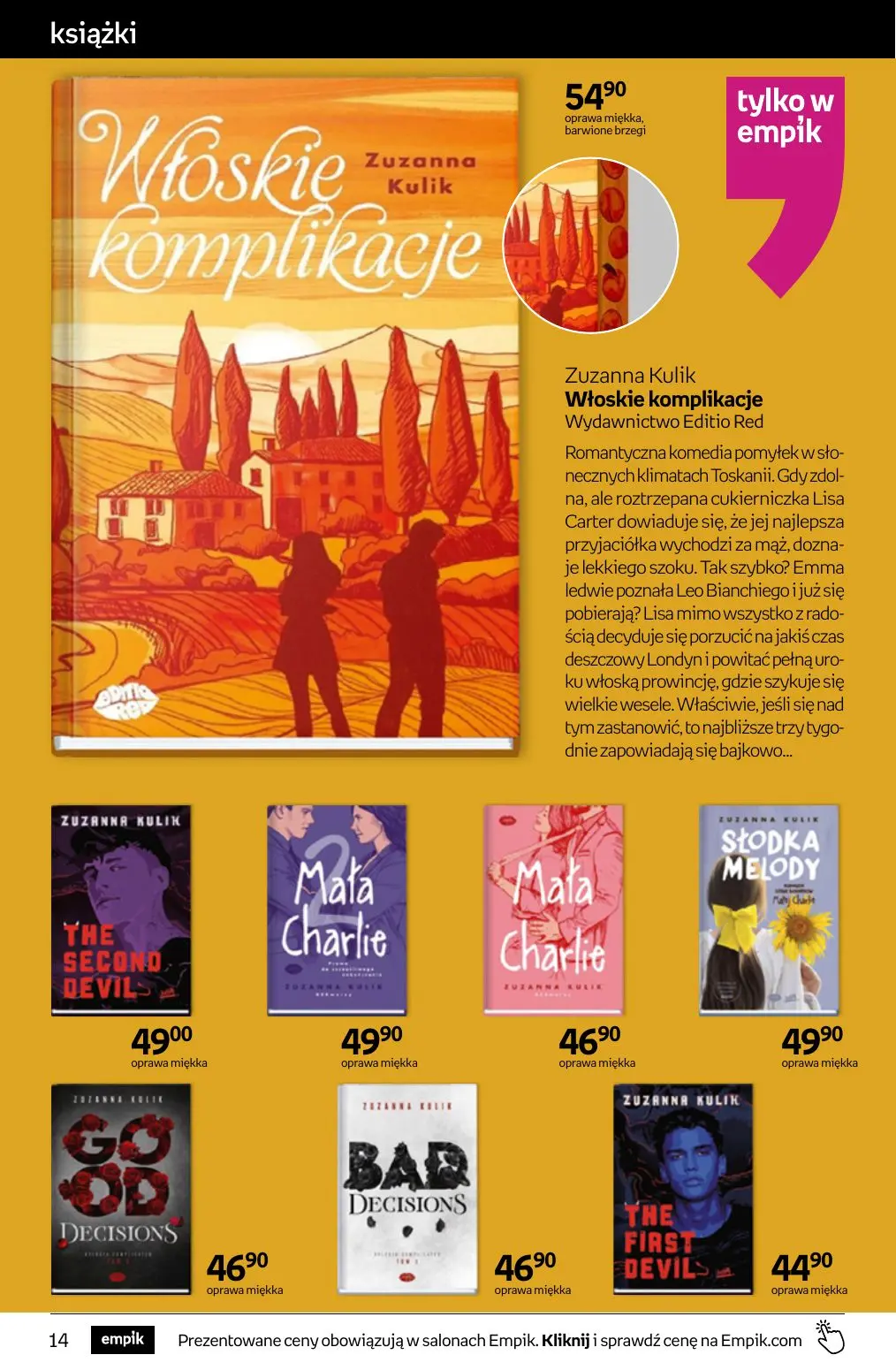 gazetka promocyjna Empik Tom kultury - Strona 14