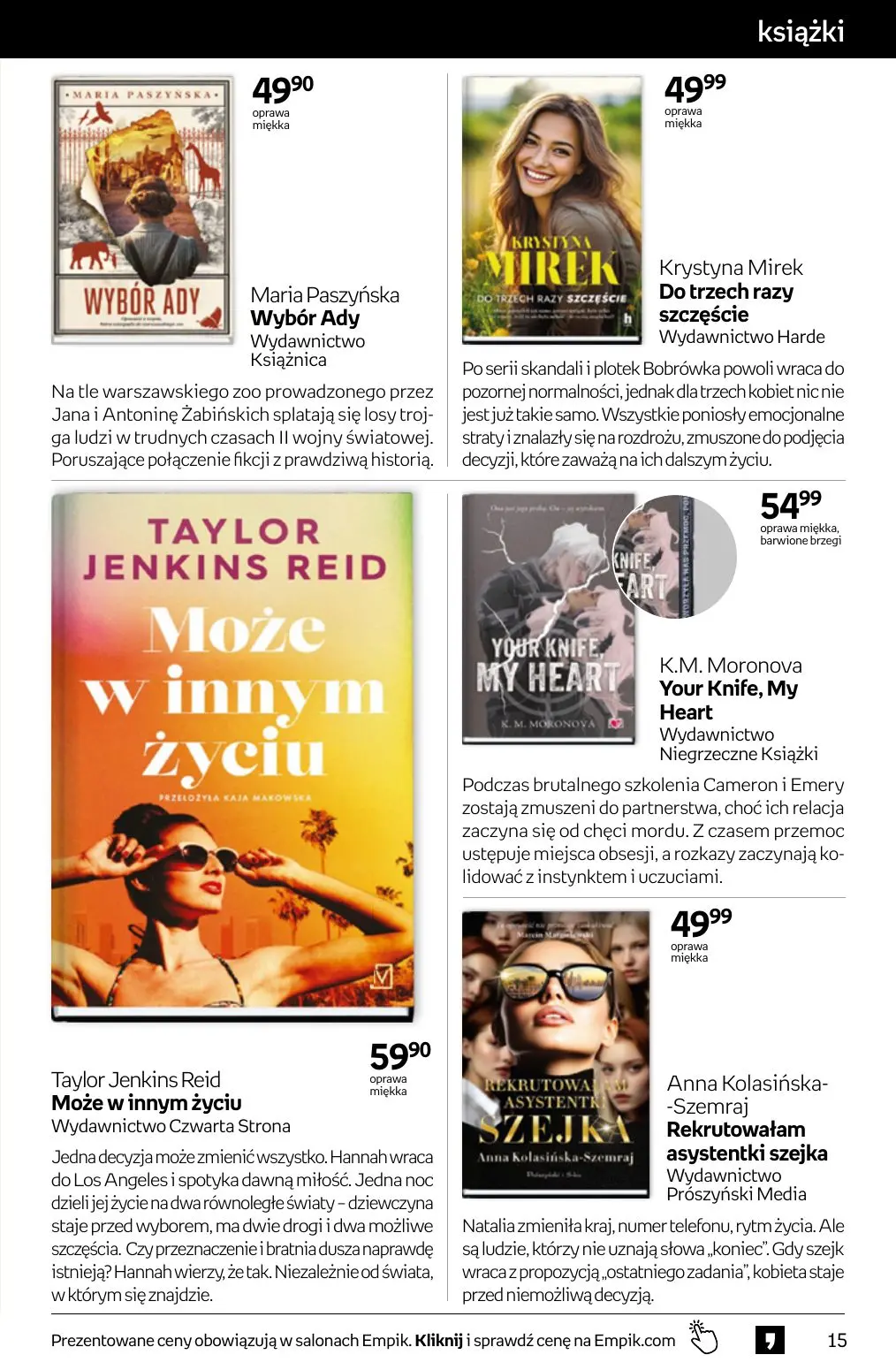 gazetka promocyjna Empik Tom kultury - Strona 15