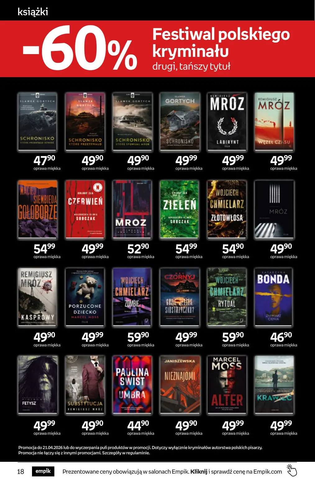 gazetka promocyjna Empik Tom kultury - Strona 18