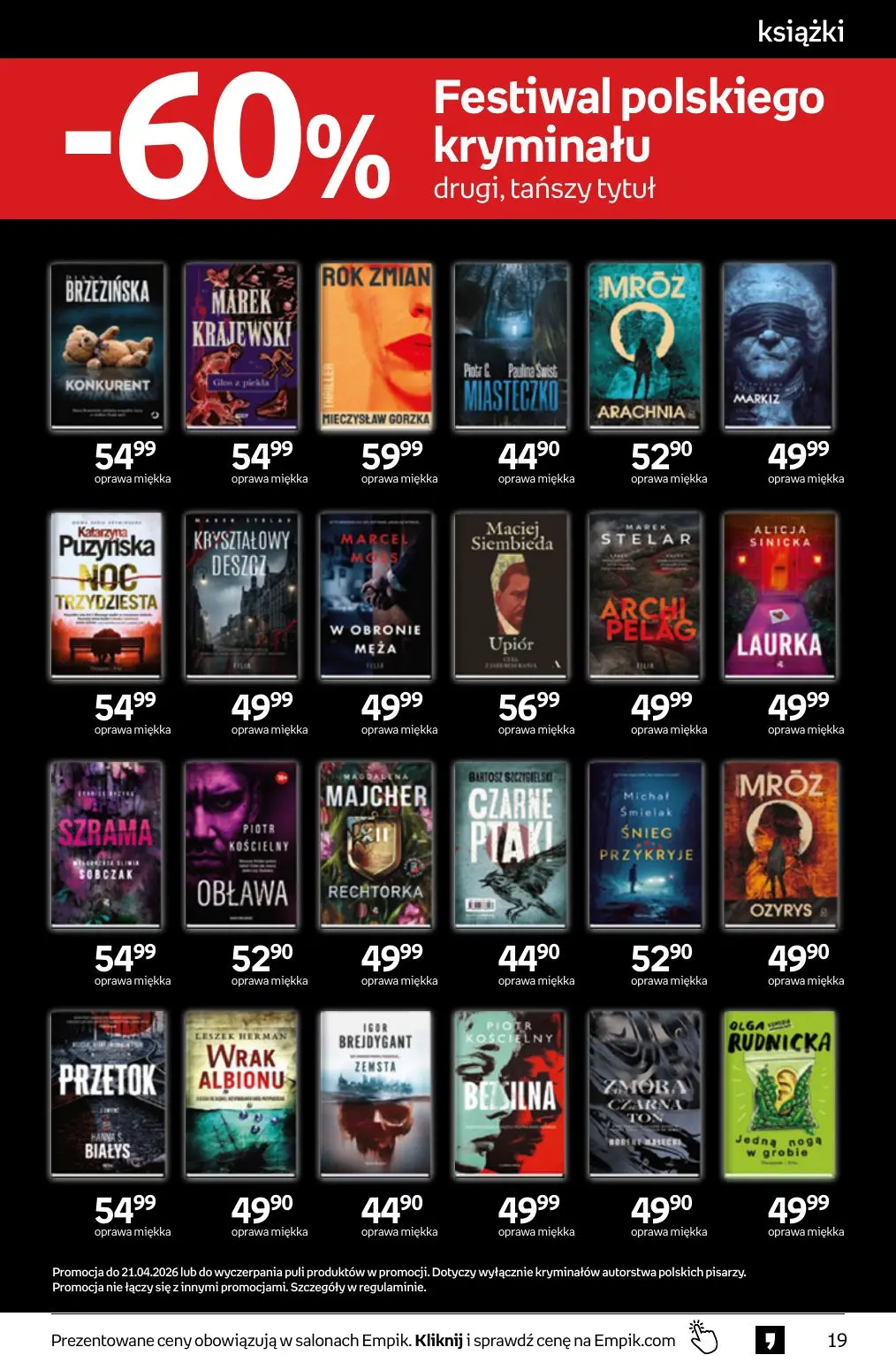 gazetka promocyjna Empik Tom kultury - Strona 19