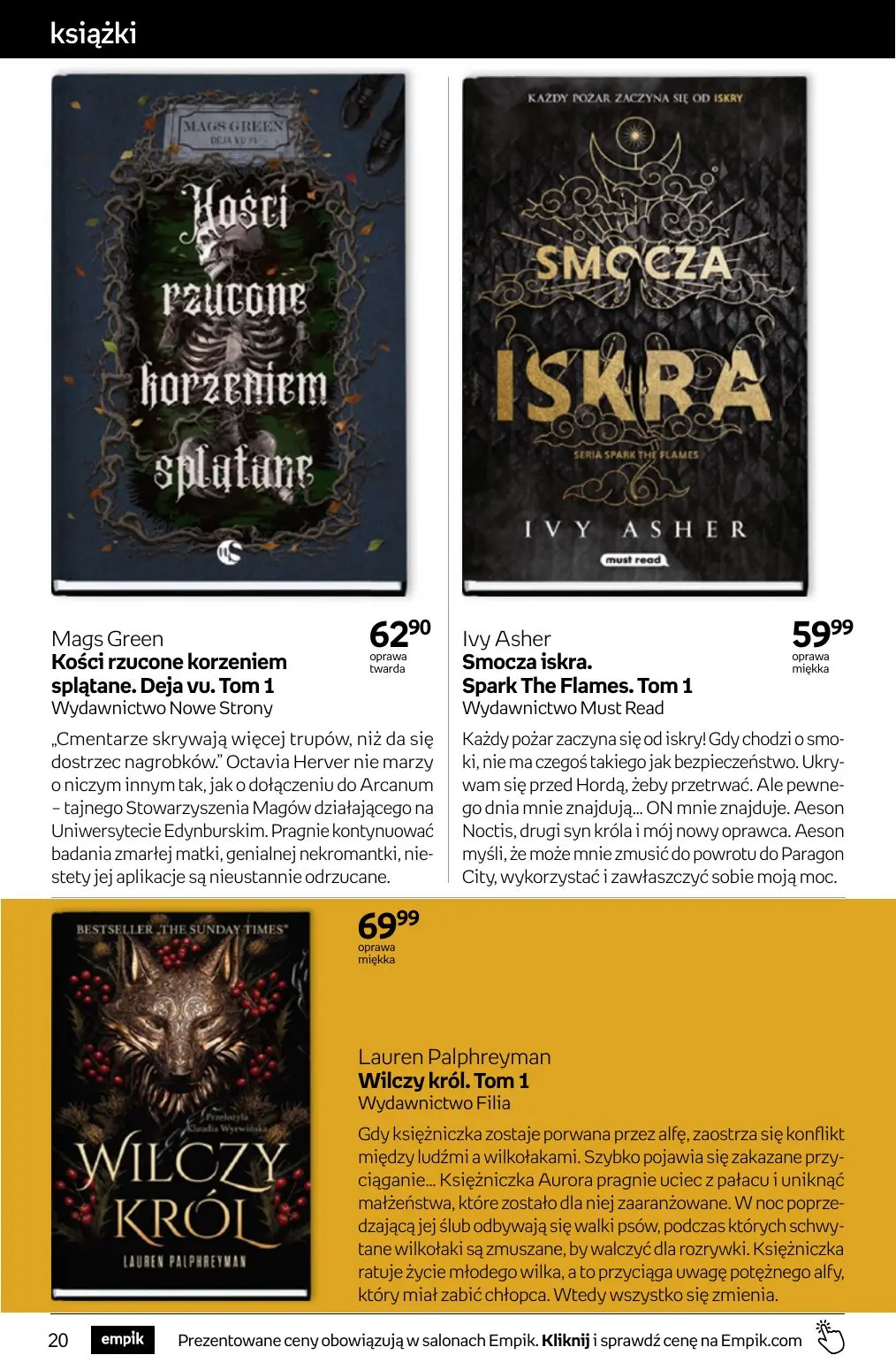 gazetka promocyjna Empik Tom kultury - Strona 20