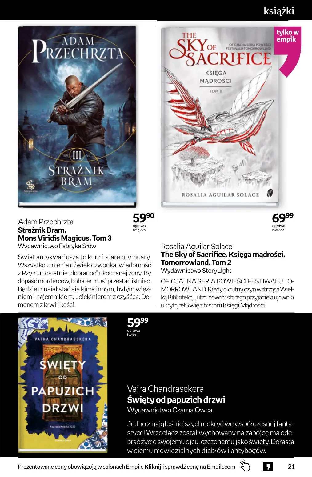 gazetka promocyjna Empik Tom kultury - Strona 21