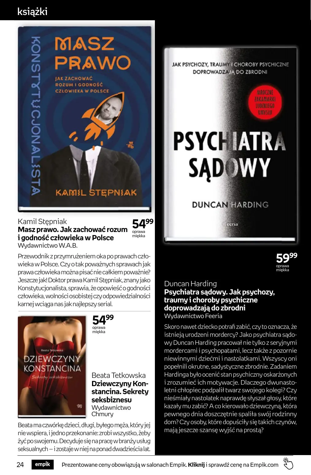 gazetka promocyjna Empik Tom kultury - Strona 24