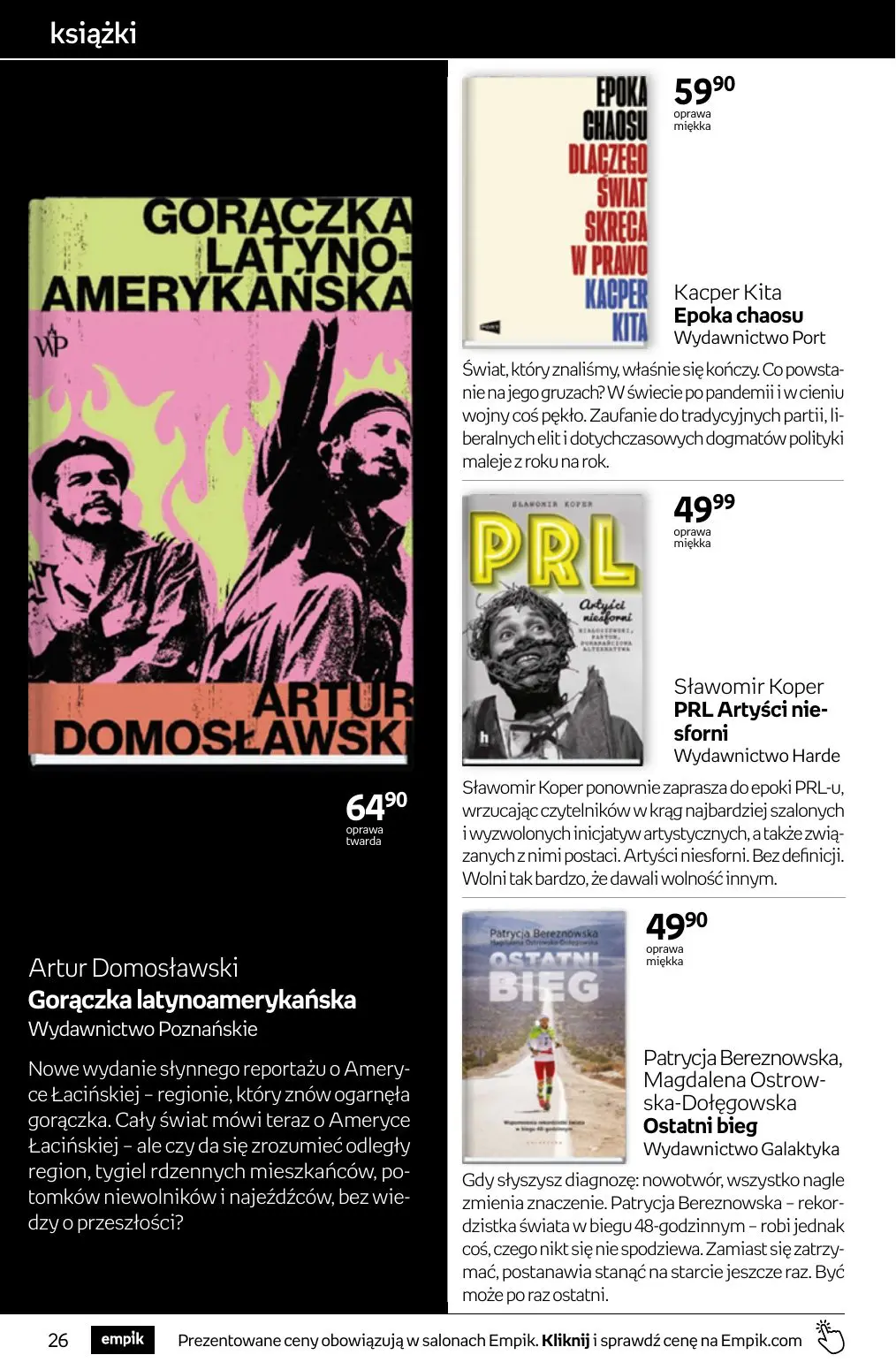 gazetka promocyjna Empik Tom kultury - Strona 26
