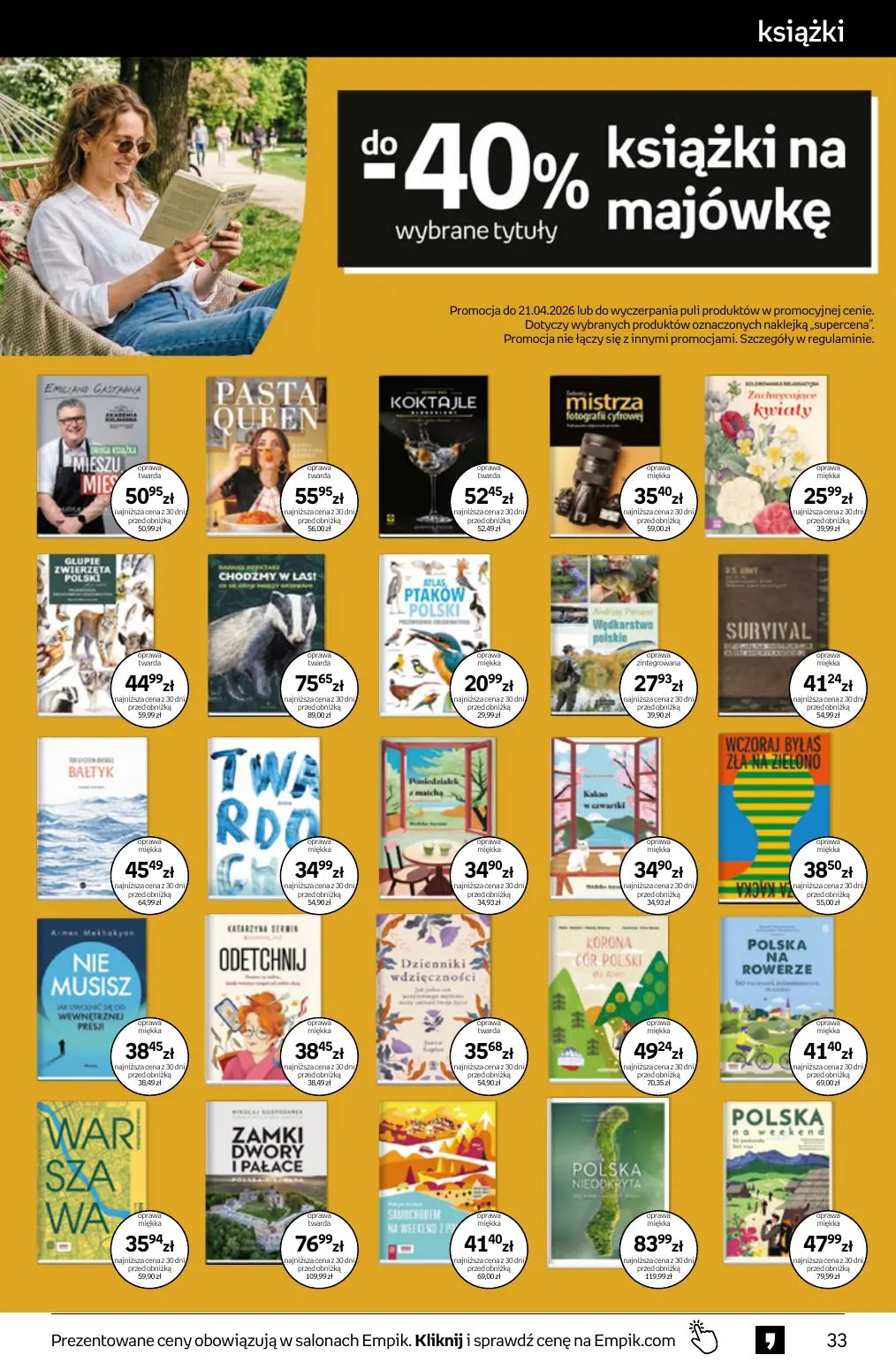 gazetka promocyjna Empik Tom kultury - Strona 33