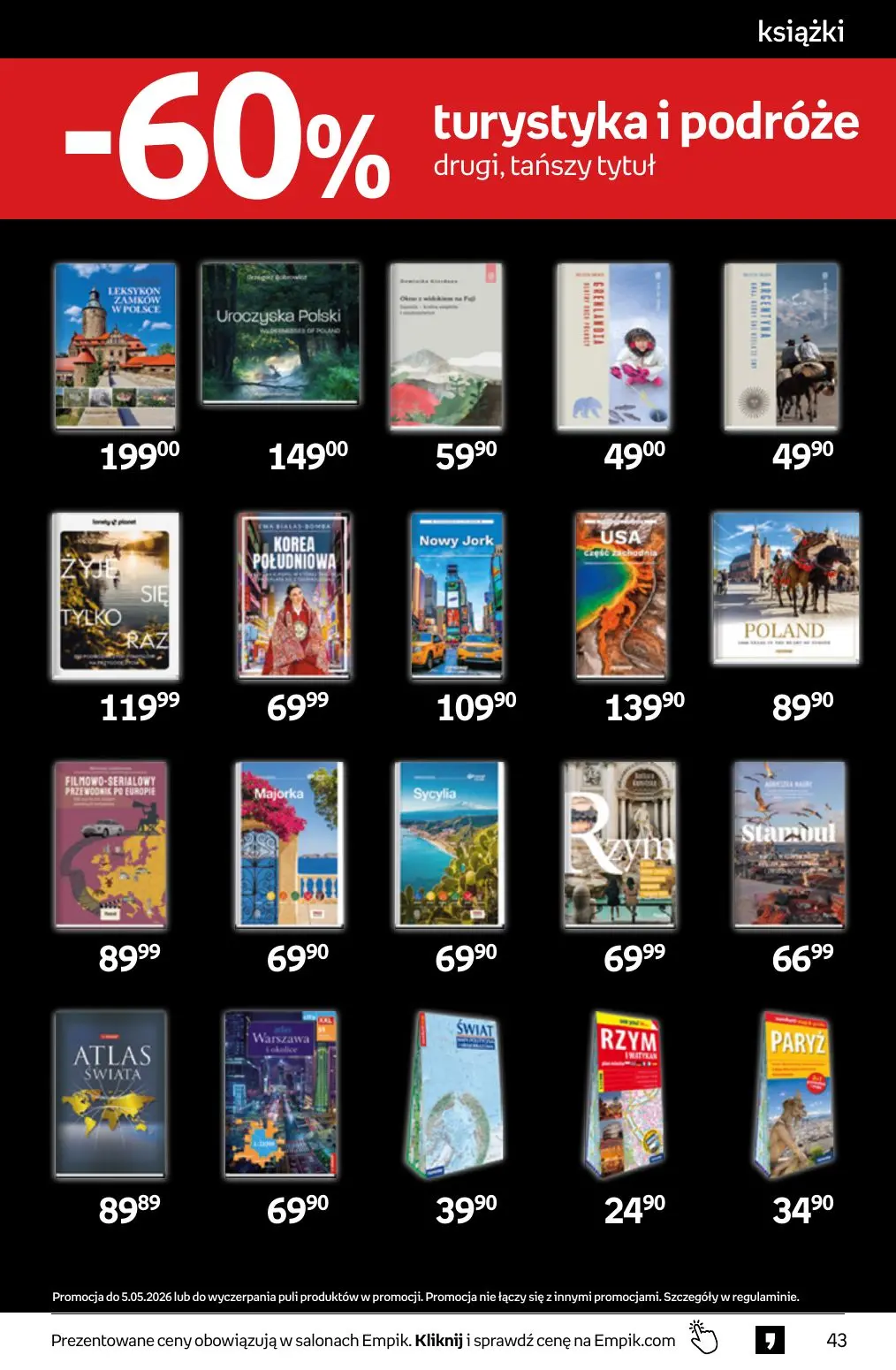 gazetka promocyjna Empik Tom kultury - Strona 43