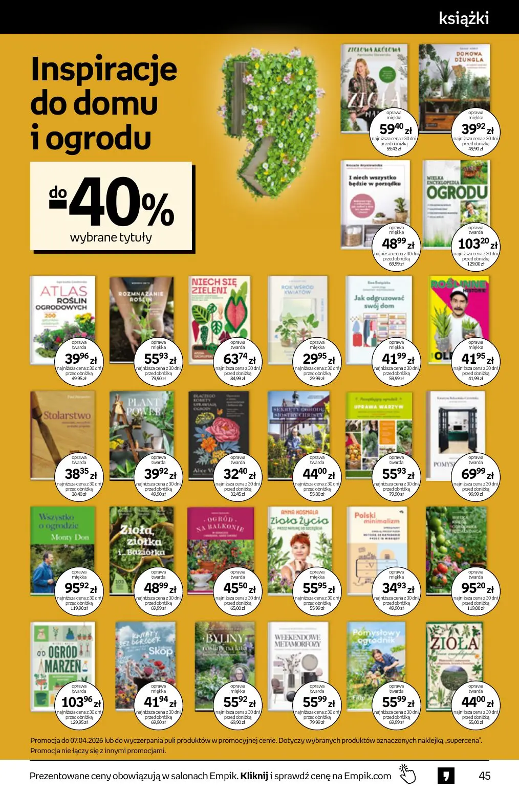 gazetka promocyjna Empik Tom kultury - Strona 45