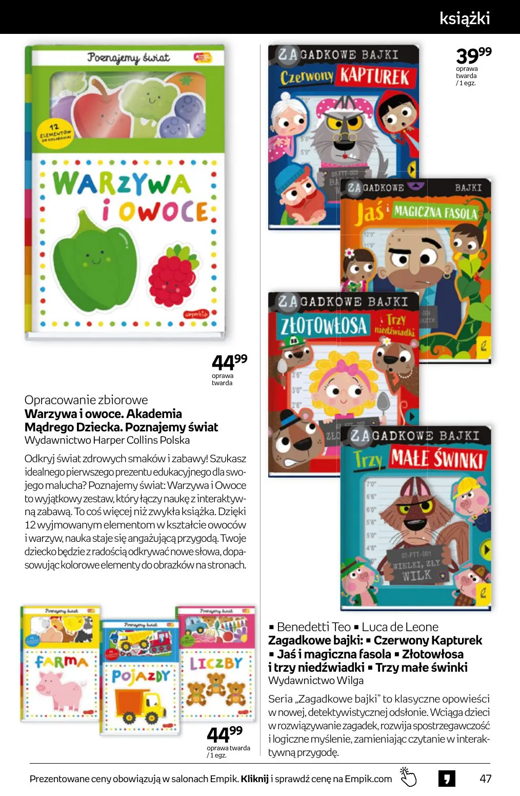 gazetka promocyjna Empik Tom kultury - Strona 47