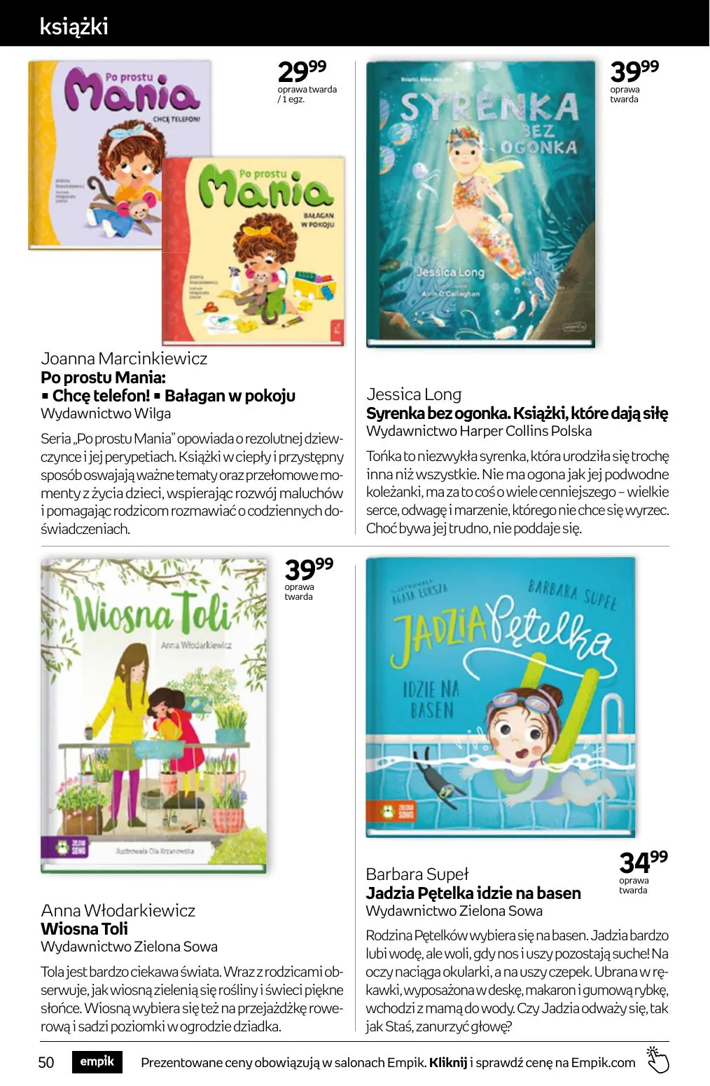 gazetka promocyjna Empik Tom kultury - Strona 50