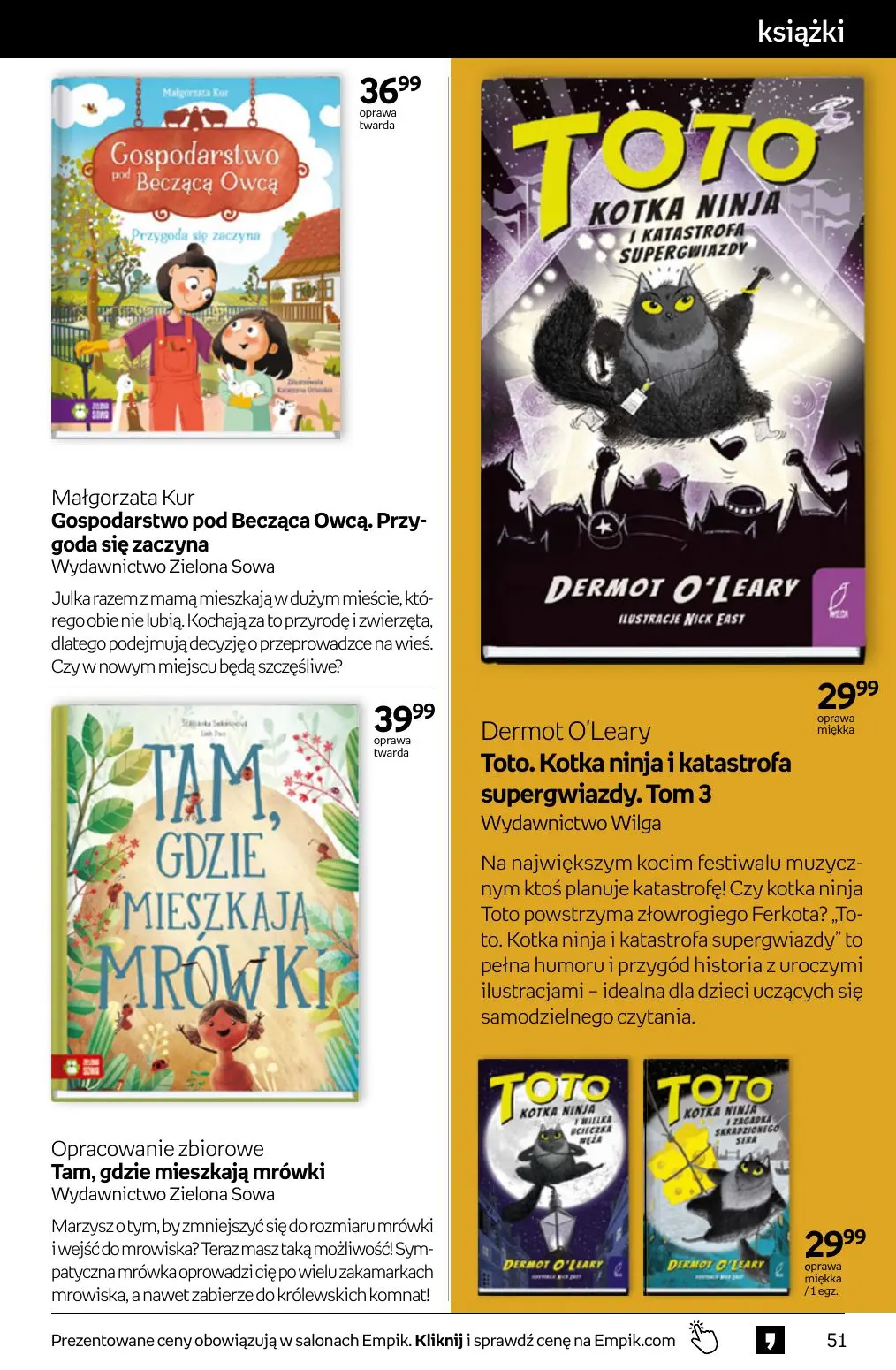 gazetka promocyjna Empik Tom kultury - Strona 51