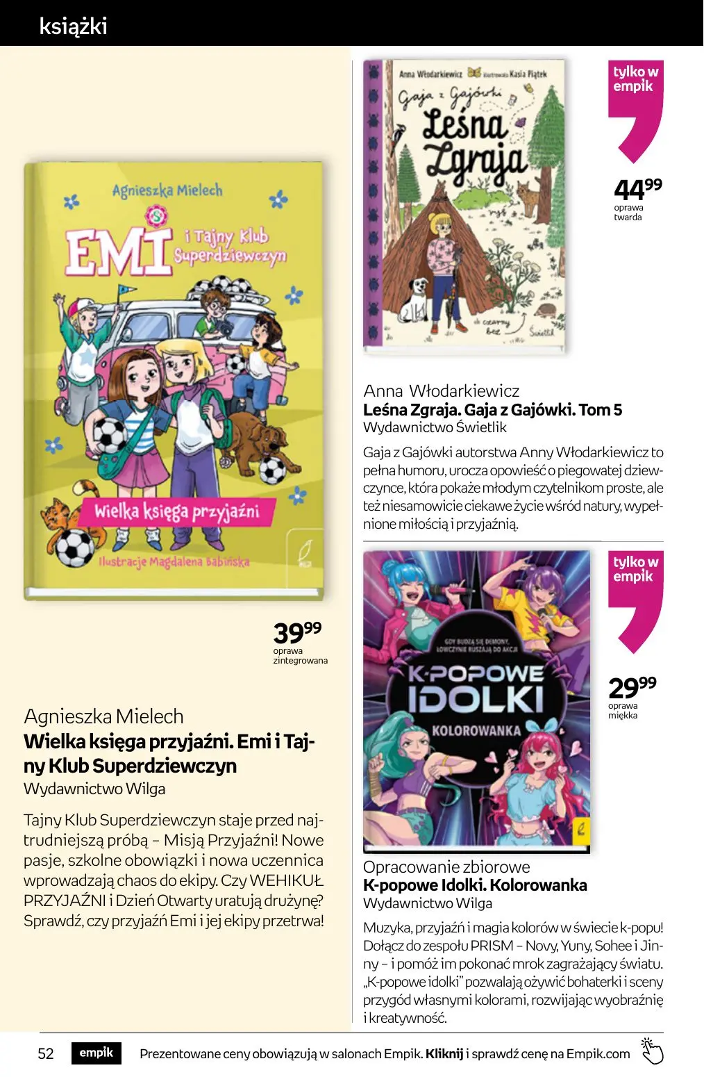 gazetka promocyjna Empik Tom kultury - Strona 52