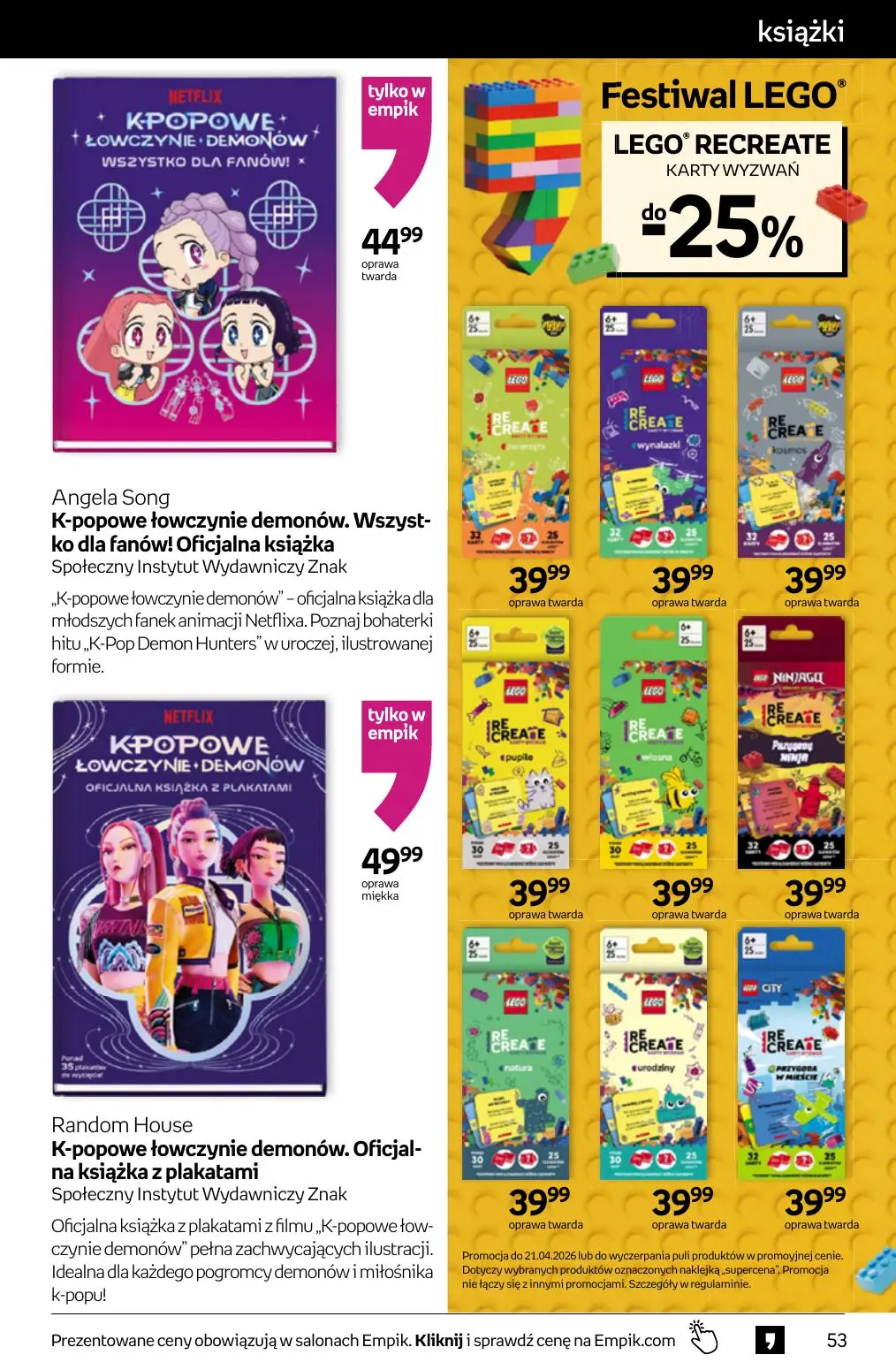 gazetka promocyjna Empik Tom kultury - Strona 53