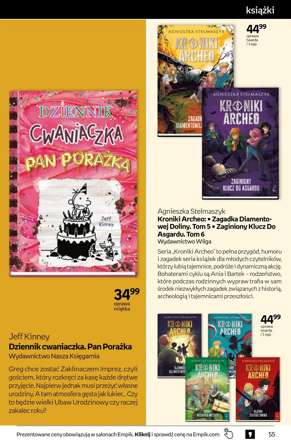 gazetka promocyjna Empik Tom kultury - Strona 55