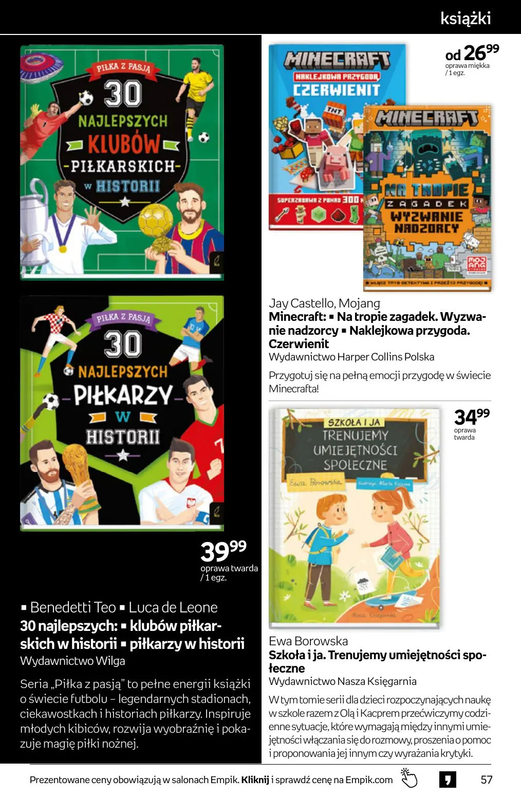 gazetka promocyjna Empik Tom kultury - Strona 57