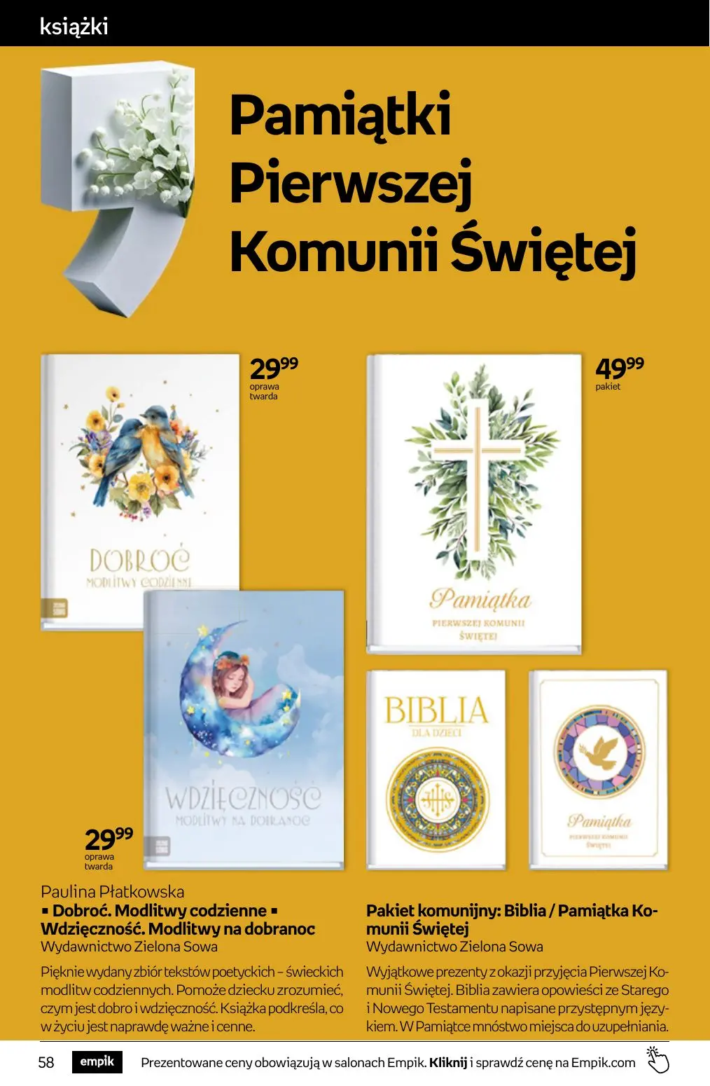 gazetka promocyjna Empik Tom kultury - Strona 58