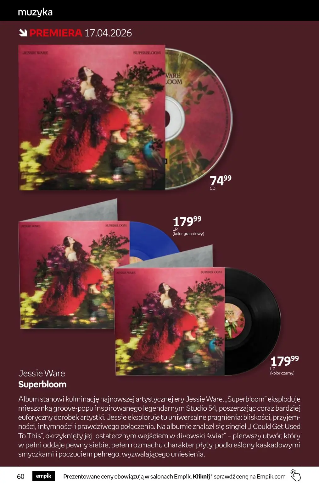 gazetka promocyjna Empik Tom kultury - Strona 60