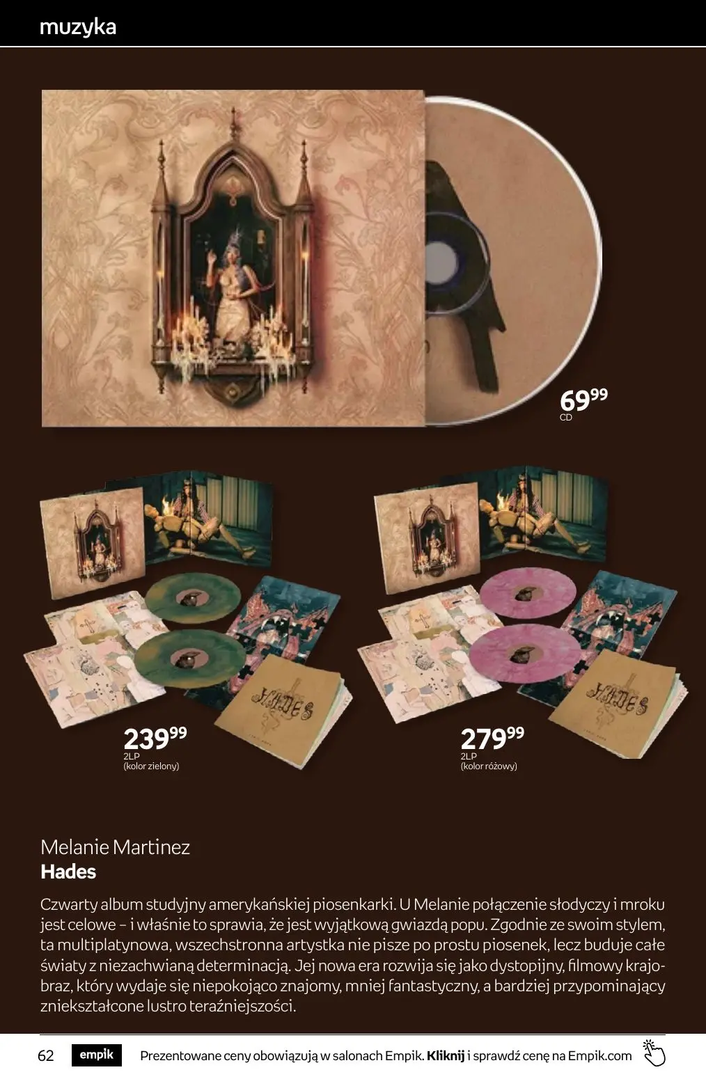 gazetka promocyjna Empik Tom kultury - Strona 62