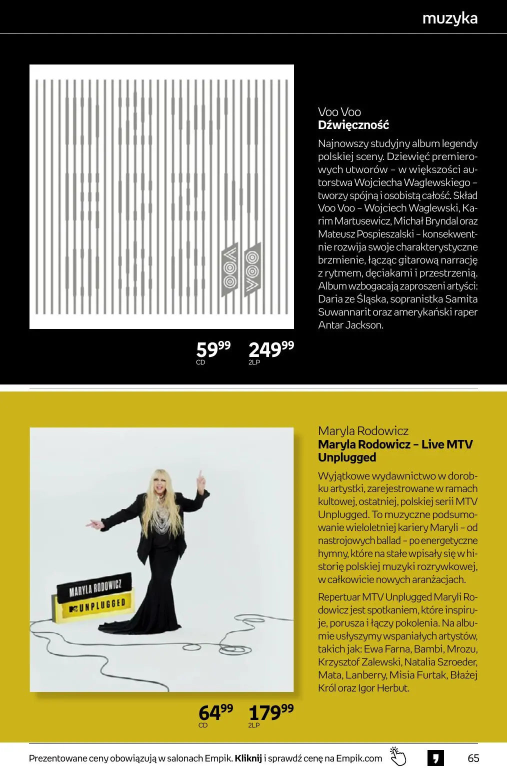 gazetka promocyjna Empik Tom kultury - Strona 65