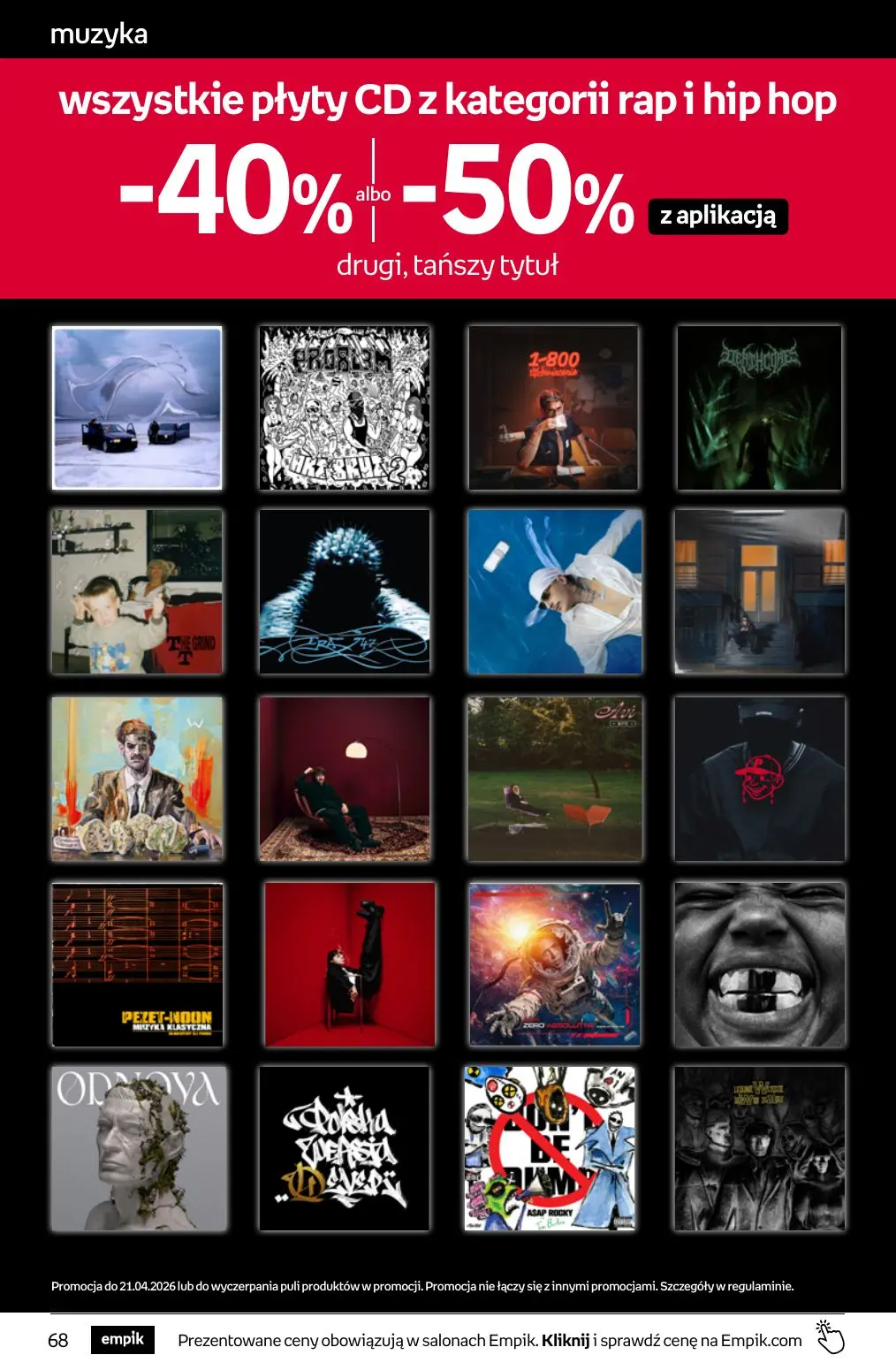gazetka promocyjna Empik Tom kultury - Strona 68