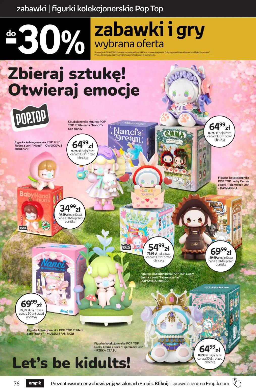 gazetka promocyjna Empik Tom kultury - Strona 76