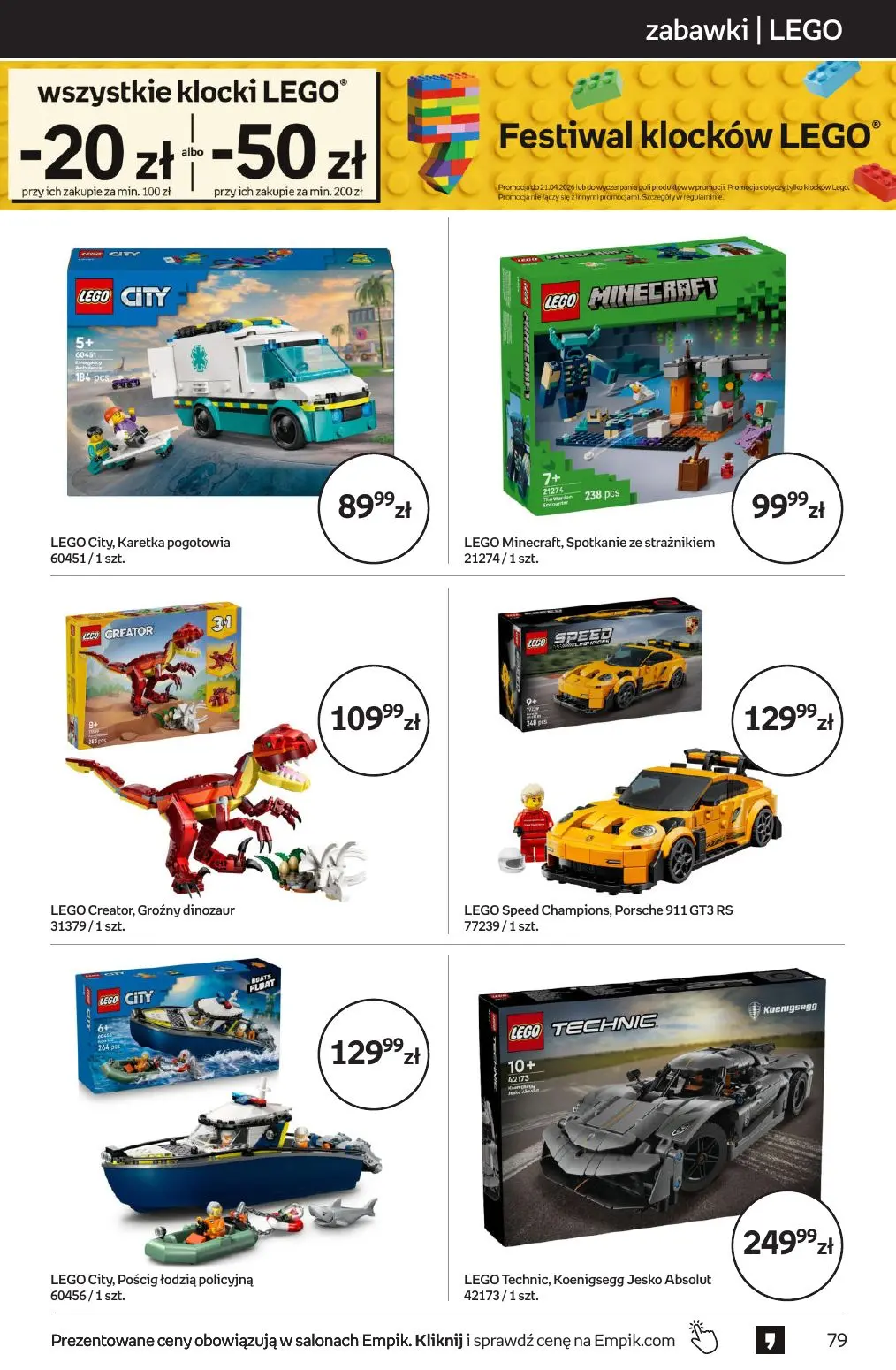 gazetka promocyjna Empik Tom kultury - Strona 79