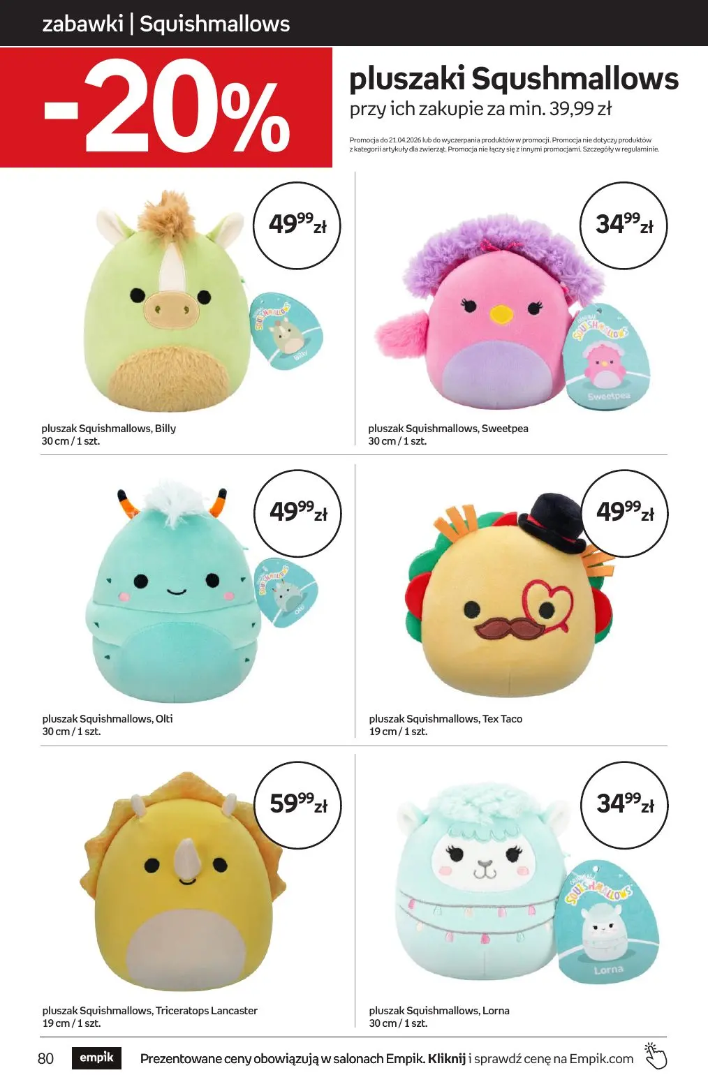 gazetka promocyjna Empik Tom kultury - Strona 80