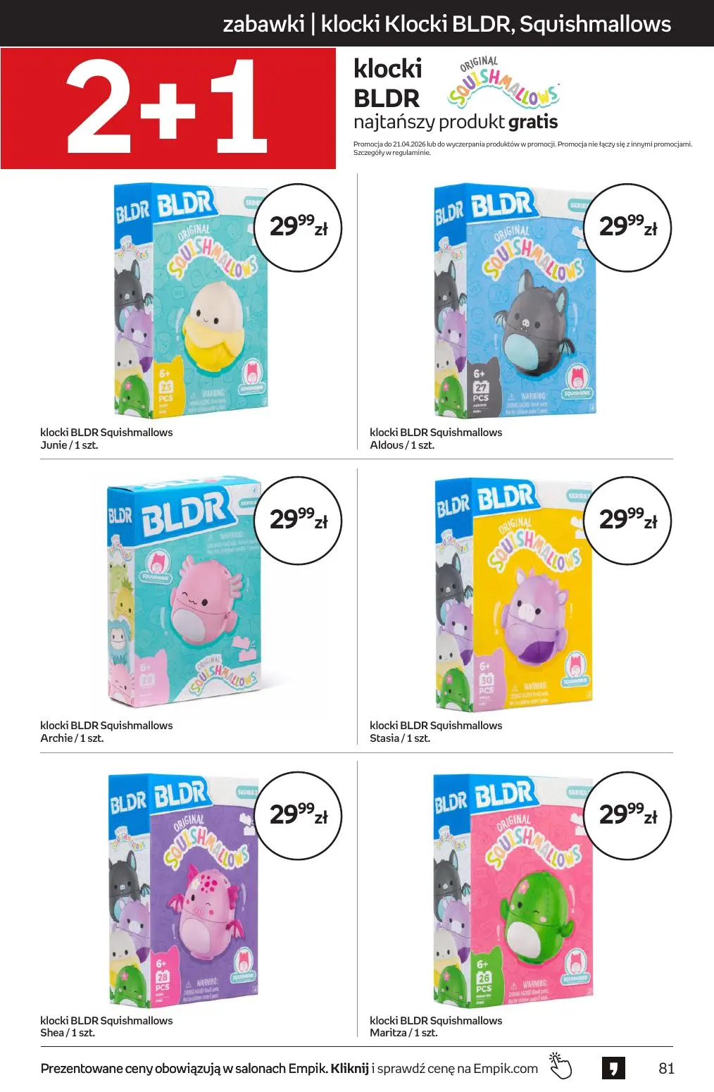 gazetka promocyjna Empik Tom kultury - Strona 81