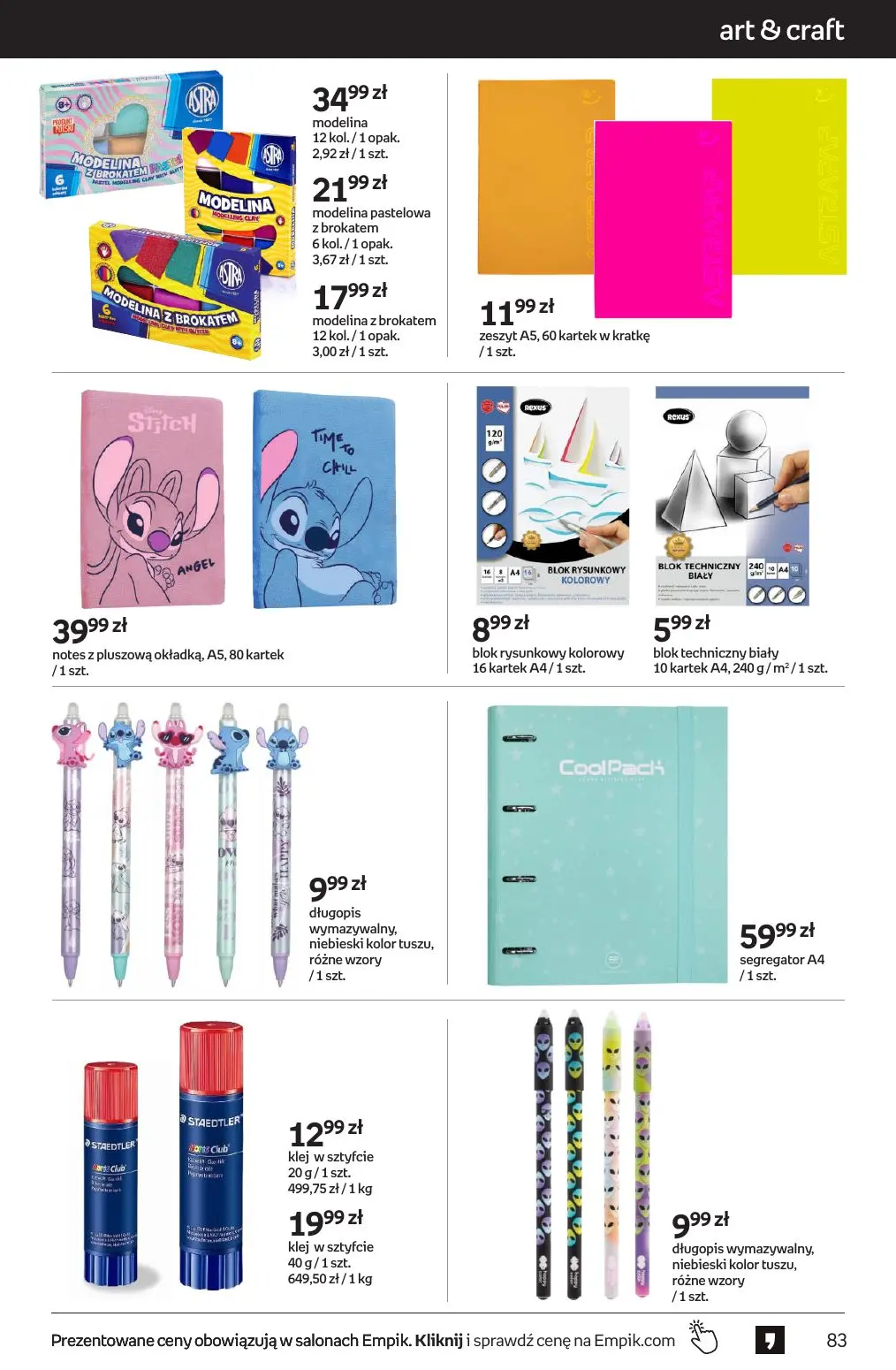 gazetka promocyjna Empik Tom kultury - Strona 83