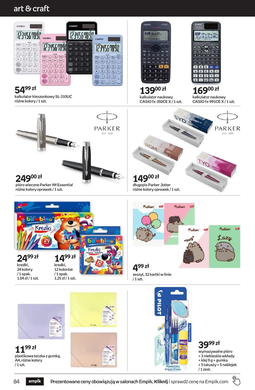 gazetka promocyjna Empik Tom kultury - Strona 84
