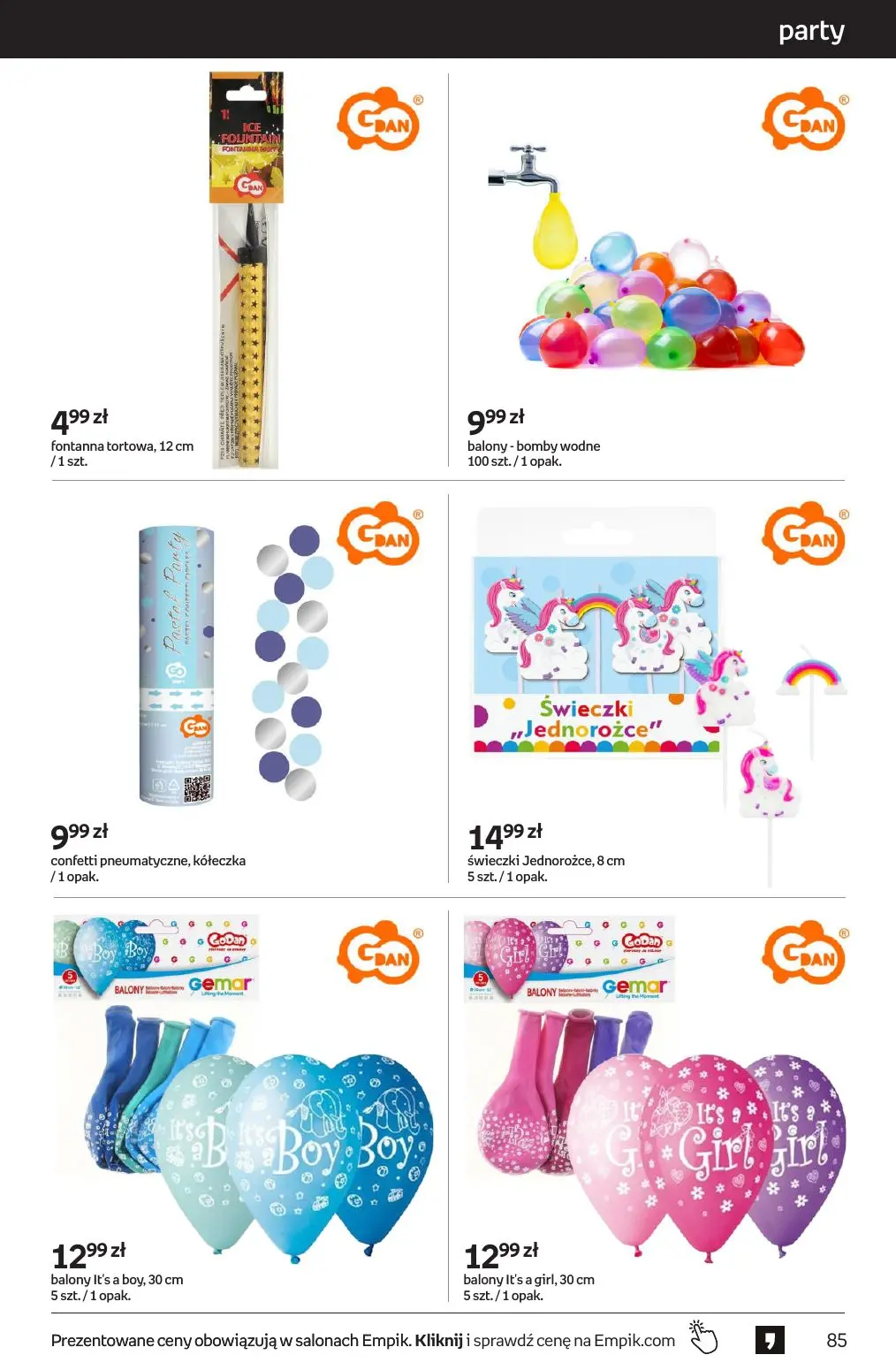 gazetka promocyjna Empik Tom kultury - Strona 85