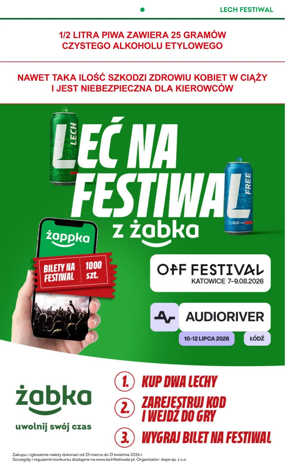 gazetka promocyjna Żabka Uwolnij swój czas! - Strona 36